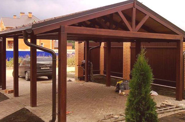 Machen Sie einen Carport