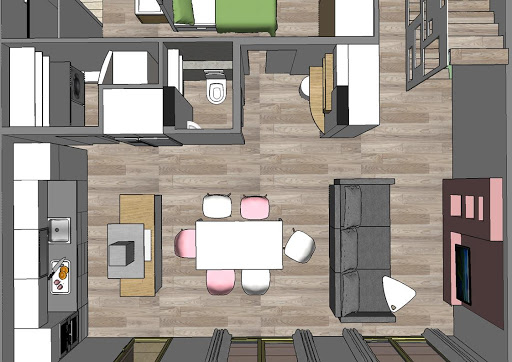 Renoviere das Zimmer