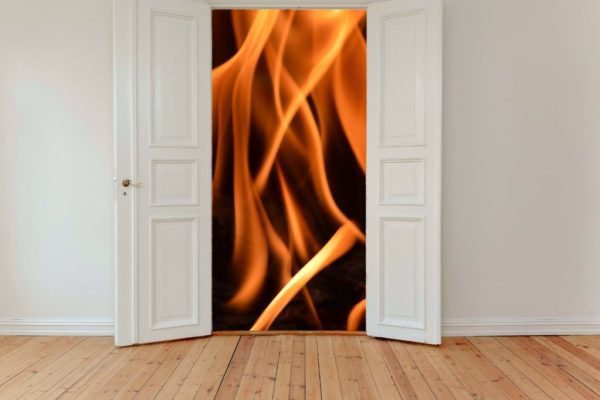 Einbau von Brandschutztüren