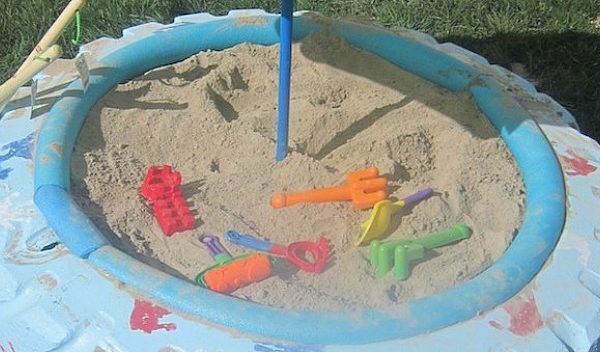 Sandkastenabdeckung