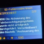Geführte Fehlersuche Mercedes