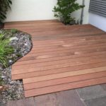 Terrassenboden Holz legen